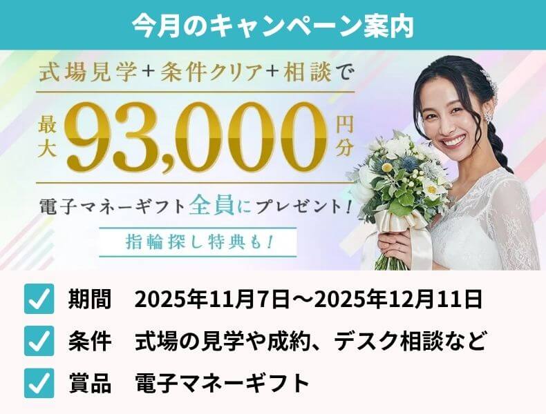 今月のキャンペーン案内